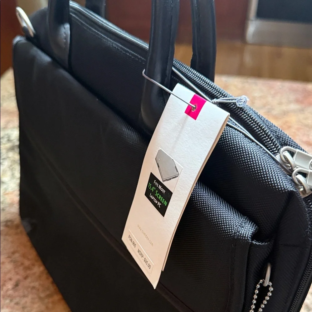 Elegant Black Laptop Bag